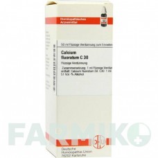 КАЛЬЦІУМ ФЛУОРАТУМ (CALCIUM FLUORATUM) C 30 розчин 50 мл - Гомеопатія DHU