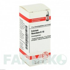 КАЛЬЦІУМ ФЛУОРАТУМ (CALCIUM FLUORATUM) D 10 глобули 10 г - Гомеопатія DHU
