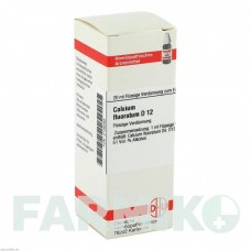 КАЛЬЦІУМ ФЛУОРАТУМ (CALCIUM FLUORATUM) D 12 розчин 20 мл - Гомеопатія DHU
