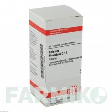 КАЛЬЦІУМ ФЛУОРАТУМ (CALCIUM FLUORATUM) D 12 таблетки 80 шт - Гомеопатія DHU
