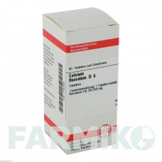 КАЛЬЦІУМ ФЛУОРАТУМ (CALCIUM FLUORATUM) D 6 таблетки 80 шт - Гомеопатія DHU