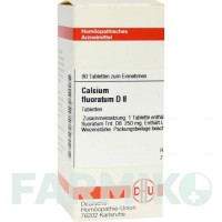 КАЛЬЦІУМ ФЛУОРАТУМ (CALCIUM FLUORATUM) D 8 таблетки 80 шт - Гомеопатія DHU