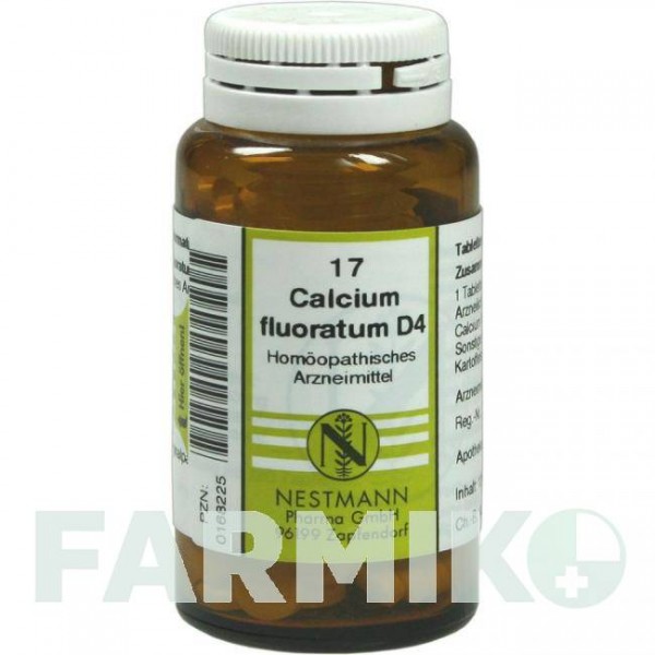 КАЛЬЦІУМ ФЛУОРАТУМ (CALCIUM FLUORATUM) таблетки 120 шт - Гомеопатія NESTMANN PHARMA