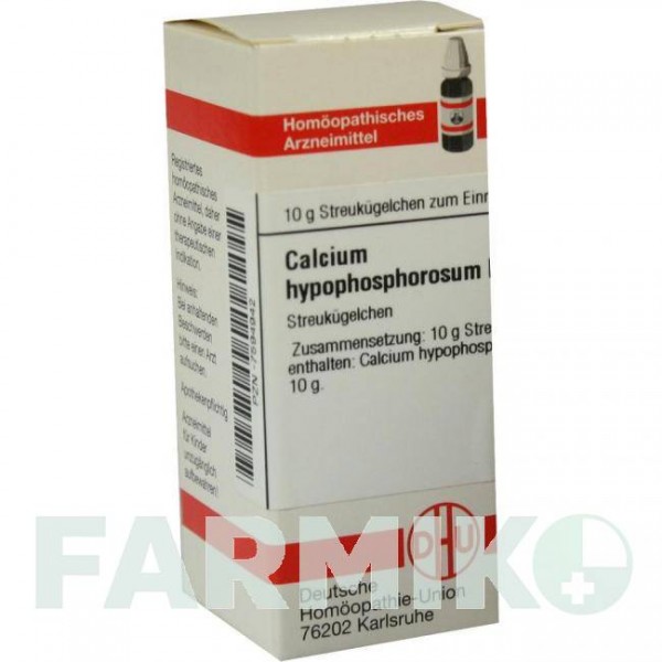 КАЛЬЦІУМ ГІПОФОСФОРОСУМ (CALCIUM HYPOPHOSPHOROSUM) D 12 глобули 10 г - Гомеопатія DHU