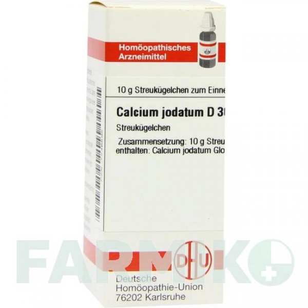 КАЛЬЦІУМ ЙОДАТУМ (CALCIUM JODATUM) D 30 глобули 10 г - Гомеопатія DHU