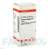 КАЛЬЦИУМ ЙОДАТУМ (CALCIUM JODATUM) D 6 таблетки 80 шт - Гомеопатия DHU