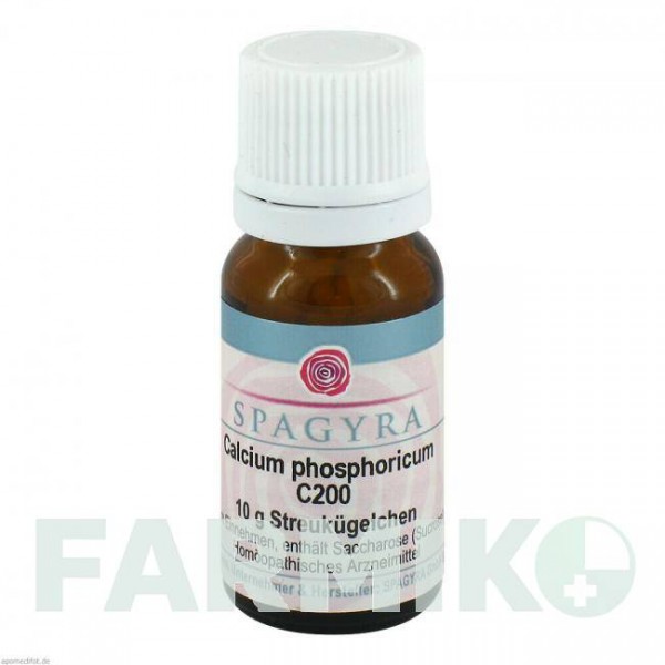 КАЛЬЦІУМ ФОСФОРИКУМ (CALCIUM PHOSPHORICUM) C 200 глобули 10 г - Гомеопатія SPAGYRA