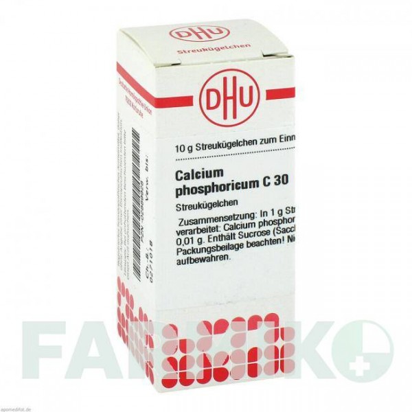 КАЛЬЦІУМ ФОСФОРИКУМ (CALCIUM PHOSPHORICUM) C 30 глобули 10 г - Гомеопатія DHU