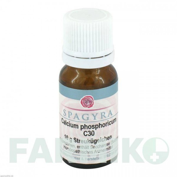 КАЛЬЦІУМ ФОСФОРИКУМ (CALCIUM PHOSPHORICUM) C 30 глобули 10 г - Гомеопатія SPAGYRA