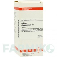 КАЛЬЦІУМ ФОСФОРИКУМ (CALCIUM PHOSPHORICUM) D 2 таблетки 200 шт - Гомеопатія DHU