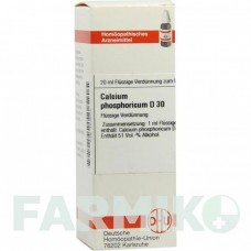 КАЛЬЦИУМ ФОСФОРИКУМ (CALCIUM PHOSPHORICUM) D 30 раствор 20 мл - Гомеопатия DHU