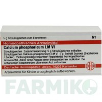 КАЛЬЦІУМ ФОСФОРИКУМ (CALCIUM PHOSPHORICUM) LM VI глобули 5 г - Гомеопатія DHU