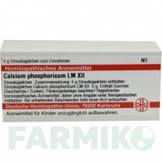 КАЛЬЦІУМ ФОСФОРИКУМ (CALCIUM PHOSPHORICUM) LM XII глобули 5 г - Гомеопатія DHU