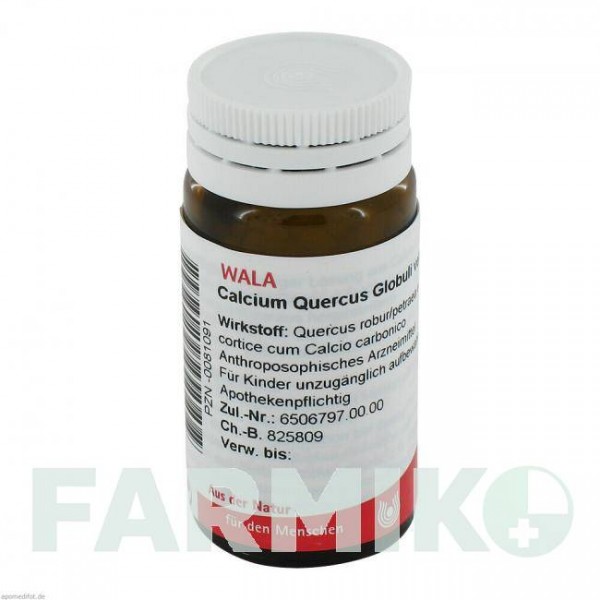 КАЛЬЦІУМ КВЕРКУС (CALCIUM QUERCUS) глобули 20 г - Гомеопатія WALA HEILMITTEL
