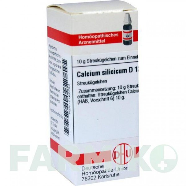 КАЛЬЦІУМ СИЛІЦИКУМ (CALCIUM SILICICUM) D 12 глобули 10 г - Гомеопатія DHU