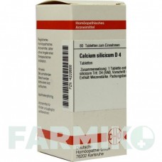 КАЛЬЦІУМ СИЛІЦИКУМ (CALCIUM SILICICUM) D 4 таблетки 80 шт - Гомеопатія DHU