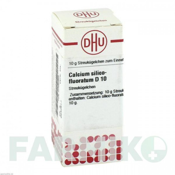 КАЛЬЦИУМ СИЛИКО (CALCIUM SILICO) D 10 глобули 10 г - Гомеопатия DHU