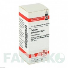 КАЛЬЦИУМ СУЛЬФУРИКУМ (CALCIUM SULFURICUM) C 30 глобули 10 г - Гомеопатия DHU