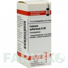 КАЛЬЦИУМ СУЛЬФУРИКУМ (CALCIUM SULFURICUM) D 30 глобули 10 г - Гомеопатия DHU