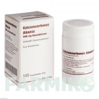 КАЛЬЦИУМКАРБОНАТ АБАНТА (CALCIUMCARBONAT ABANTA) 500 мг таблетки 100 шт - Кальция карбонат ABANTA PHARMA