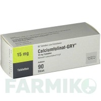 КАЛЬЦІУМФОЛІНАТ (CALCIUMFOLINAT) 15 таблетки 90 шт - Кальцію фолінат TEVA
