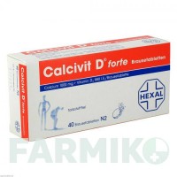 КАЛЬЦИВИТ (CALCIVIT) таблетки 40 шт - Кальция карбонат, Колекальциферол CHEPLAPHARM