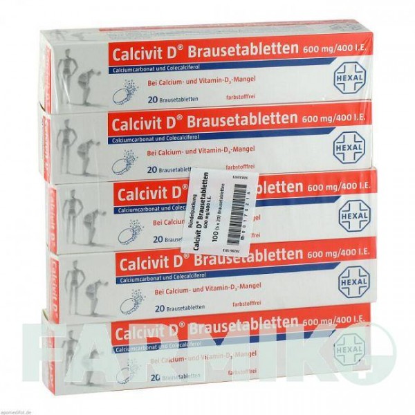 КАЛЬЦИВИТ (CALCIVIT) таблетки 100 шт - Кальция карбонат, Колекальциферол CHEPLAPHARM