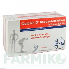 КАЛЬЦИВІТ (CALCIVIT) таблетки 120 шт - Кальцію карбонат, Колекальциферол CHEPLAPHARM