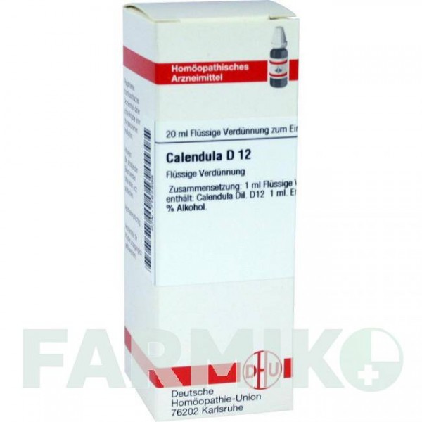 КАЛЕНДУЛА (CALENDULA) D 12 розчин 20 мл - Гомеопатія DHU