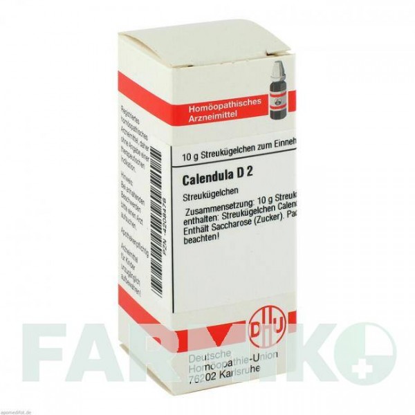 КАЛЕНДУЛА (CALENDULA) D 2 глобули 10 г - Гомеопатія DHU