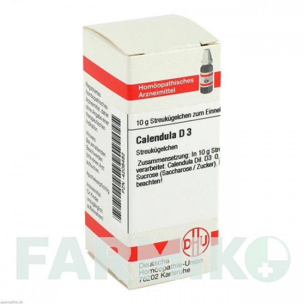 КАЛЕНДУЛА (CALENDULA) D 3 глобули 10 г - Гомеопатія DHU