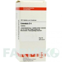 КАЛЕНДУЛА (CALENDULA) D 4 таблетки 200 шт - Гомеопатія DHU
