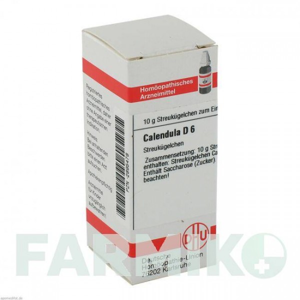 КАЛЕНДУЛА (CALENDULA) D 6 глобули 10 г - Гомеопатія DHU