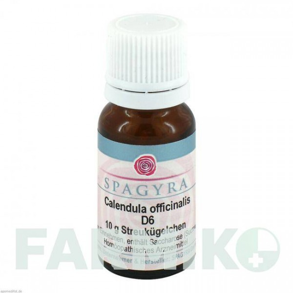 КАЛЕНДУЛА ОФФИЦИНАЛИС (CALENDULA OFFICINALIS) D 6 глобули 10 г - Гомеопатия SPAGYRA