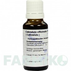 КАЛЕНДУЛА ОФФИЦИНАЛИС (CALENDULA OFFICINALIS) раствор 20 мл - Гомеопатия HANOSAN