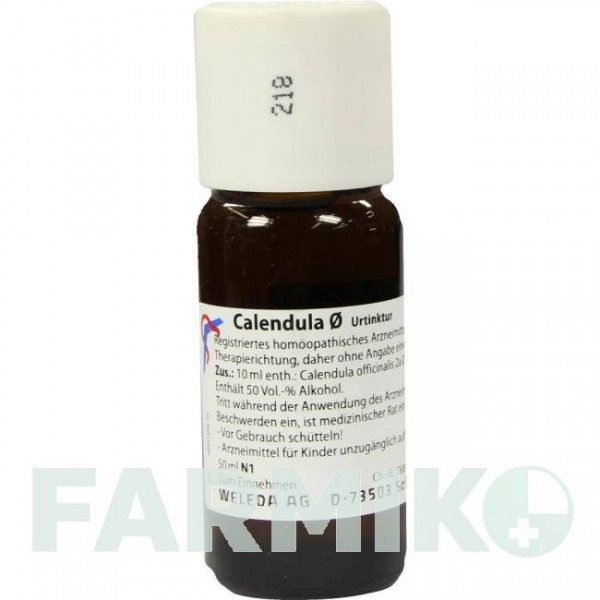 КАЛЕНДУЛА (CALENDULA) розчин 50 мл - Гомеопатія WELEDA