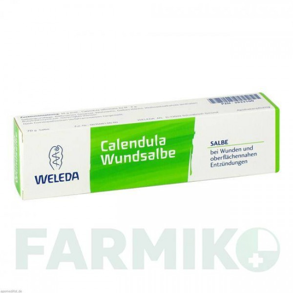КАЛЕНДУЛА ВУНДСАЛЬБЕ (CALENDULA WUNDSALBE) мазь 70 г - Календула WELEDA