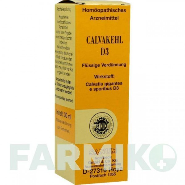 КАЛЬВАКЕЛ (CALVAKEHL) D 3 капли 30 мл - Гомеопатия SANUM-KEHLBECK