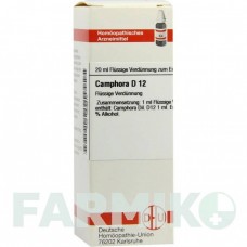 КАМФОРА (CAMPHORA) D 12 розчин 20 мл - Гомеопатія DHU