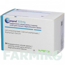 КАМПРАЛ (CAMPRAL) таблетки 84 шт - Акампросат DOCPHARM