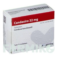 КАНДАКСІРО (CANDAXIRO) 32 мг таблетки 56 шт - Кандесартан MEDICAL VALLEY INVEST