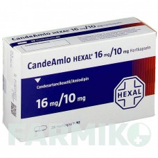 КАНДЕАМЛО (CANDEAMLO) 16 мг/10 мг капсулы 28 шт - Кандесартан, Амлодипин HEXAL