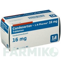 КАНДЕСАРТАН (CANDESARTAN) 16 мг таблетки 56 шт - Кандесартан 1 A PHARMA