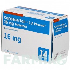 КАНДЕСАРТАН (CANDESARTAN) 16 мг таблетки 98 шт - Кандесартан 1 A PHARMA