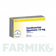 КАНДЕСАРТАН (CANDESARTAN) 16 мг таблетки 98 шт - Кандесартан HEUMANN PHARMA