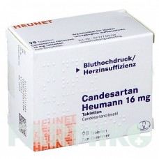 КАНДЕСАРТАН (CANDESARTAN) 16 мг таблетки 98 шт - Кандесартан HEUNET PHARMA