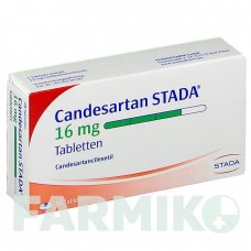 КАНДЕСАРТАН (CANDESARTAN) 16 мг таблетки 28 шт - Кандесартан STADAPHARM