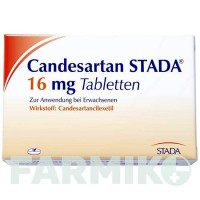 КАНДЕСАРТАН (CANDESARTAN) 16 мг таблетки 56 шт - Кандесартан STADAPHARM