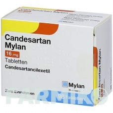 КАНДЕСАРТАН (CANDESARTAN) 16 мг таблетки 56 шт - Кандесартан VIATRIS