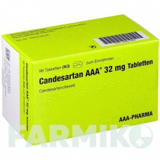 КАНДЕСАРТАН (CANDESARTAN) 32 мг таблетки 98 шт - Кандесартан AAA - PHARMA